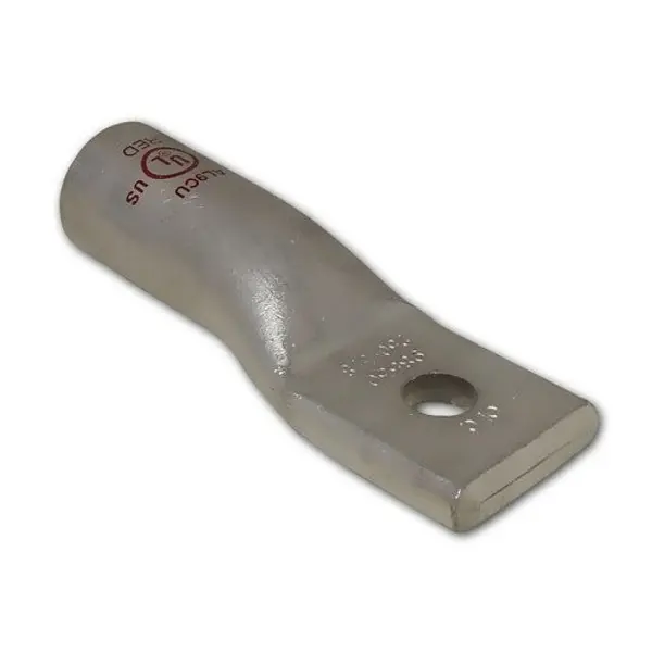 MARS 93070 Aluminum Long Barrel 1 Hole Compression Lug 300 MCM 1/2 Stud