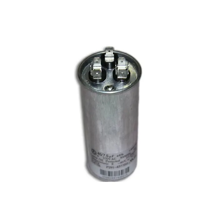 INTERNATIONAL COMFORT PRODUCTS 1186418 Dual Round Capacitor 45/7.5 MFD 370V
