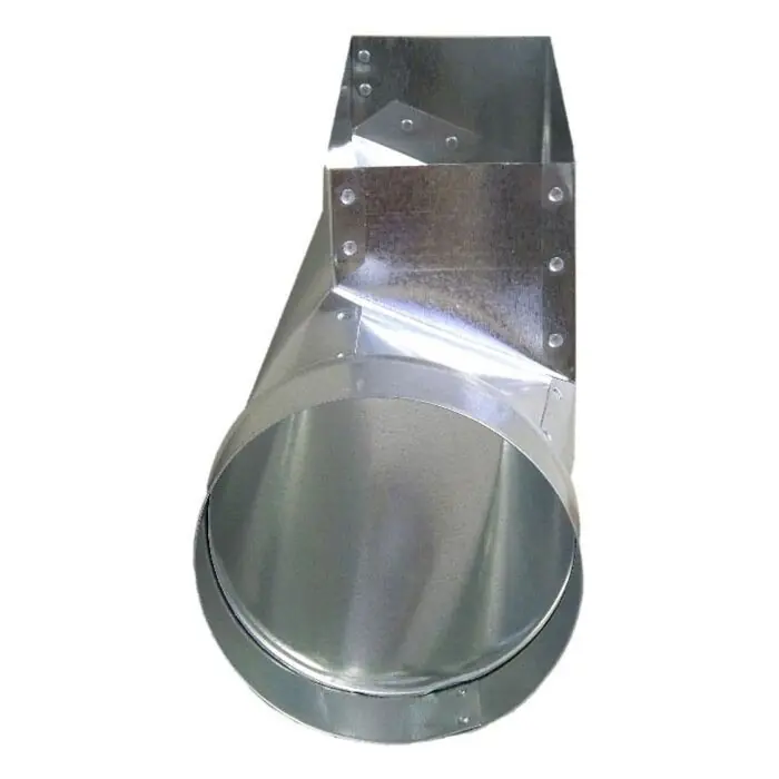 M&M Manufacturing P17R-406 Sheet Metal Duct Boot