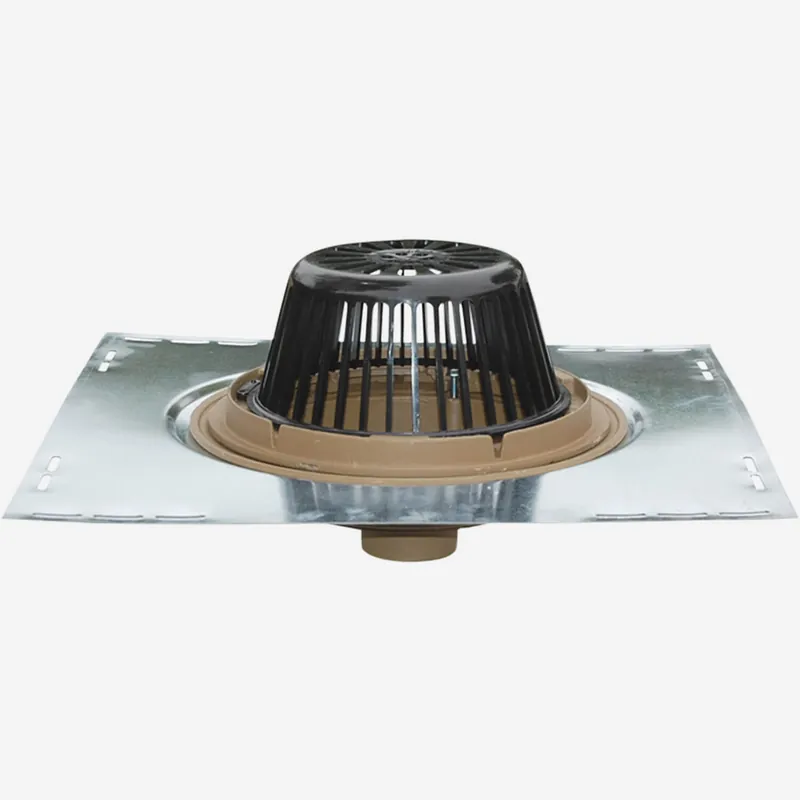 SMITH INDUSTRIES 1010RDP Special Purpose Low Profile Dome Roof Drain with Deck Plate