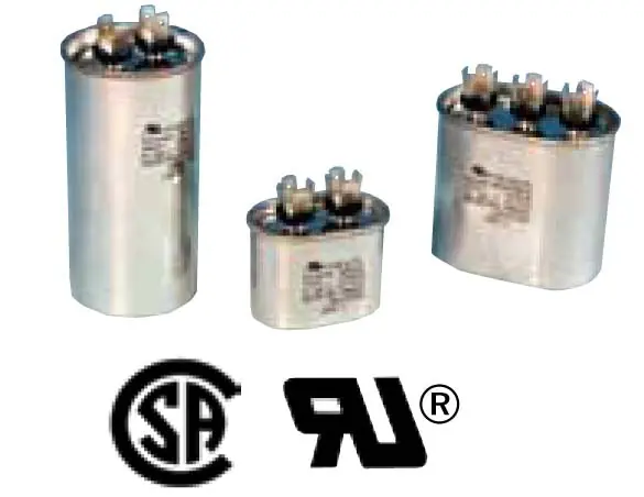 Sealed Unit Parts Supco CR5X440 Oval Run Capacitor 5 MFD 440V Replacement
