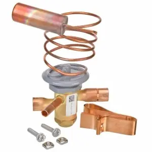 RUUD 61-109633-04 Expansion Valve (Thermal Expansion Value - TXV) Assembly with Distributor & Liquid Line