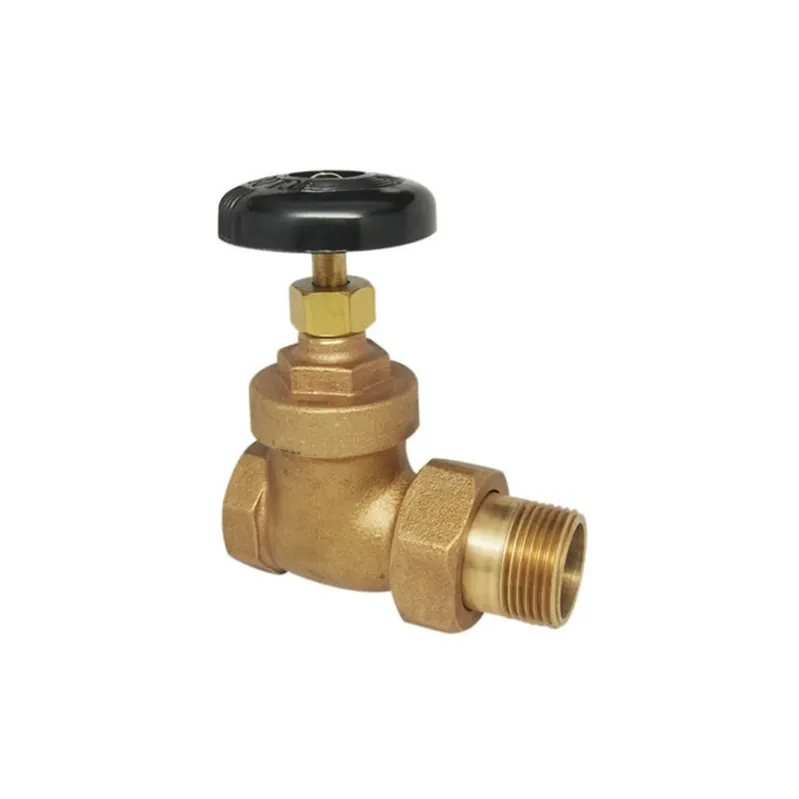 Red-White Valve 9107F-1 Brass Radiator Gate Valve