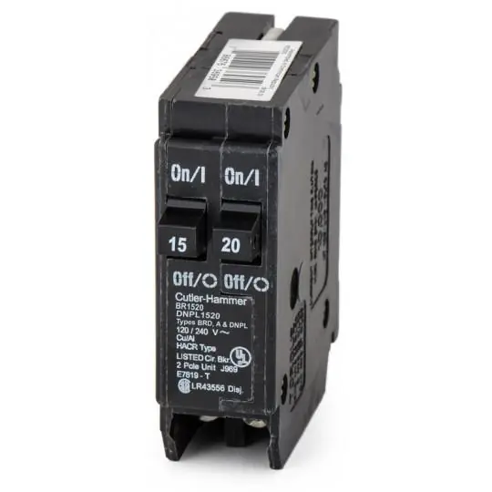 Cutler & Hammer BR1520 Tandem Circuit Breaker