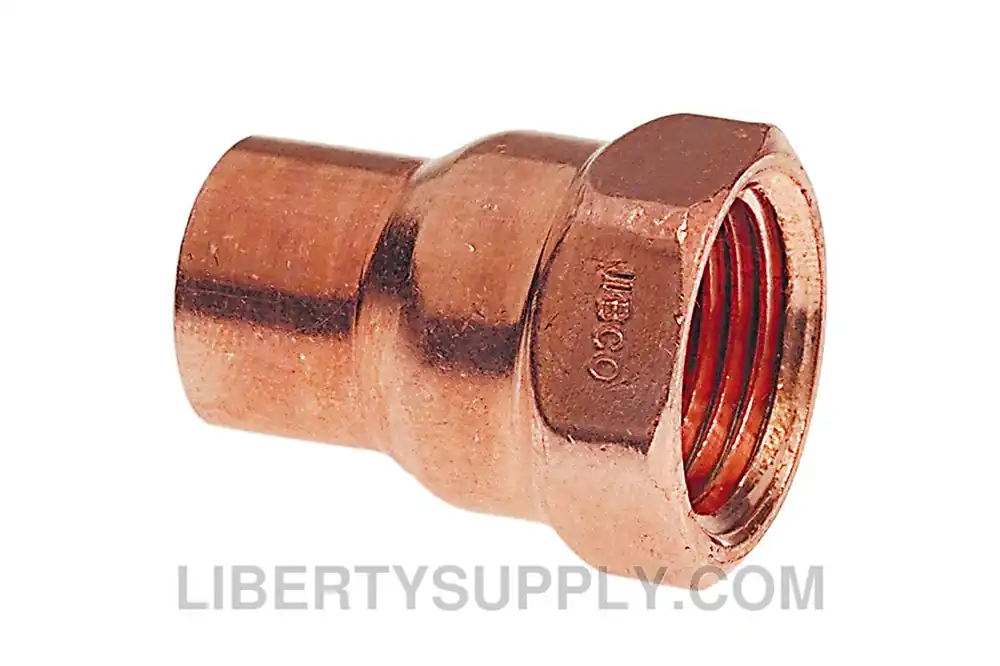 NIBCO 9025102 603R-3/4X1/2 Copper X Female Adapter