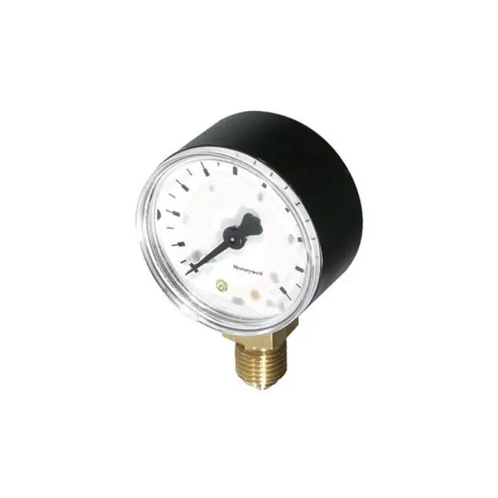 HONEYWELL 0904181 Pressure Gauge 0-87 PSI 1/4 Inch NPT