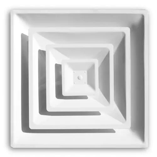 Rectorseal 2004CD/10 24 x 24 Ceiling Module Step Down Diffuser