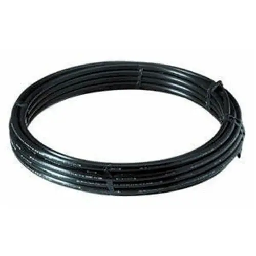 OIL CREEK PLASTICS 4PE4710 1-1/4 Black Aqua-Jet Poly Pipe PE-4710 160 PSI