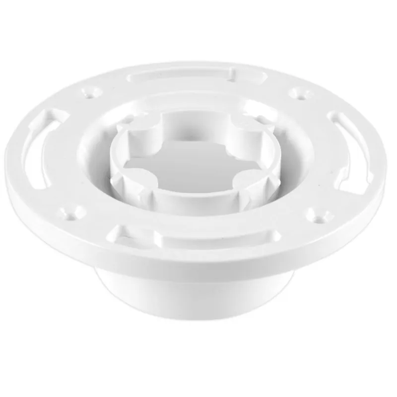 Oatey 43557 PVC Closet Flange with Test Cap