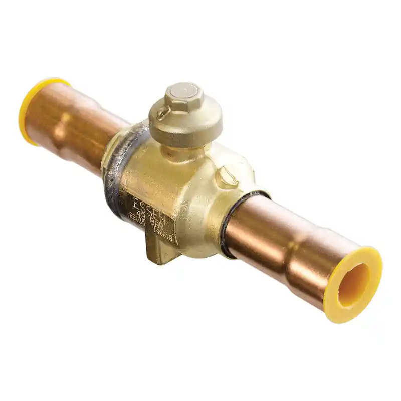 JB INDUSTRIES V34503 3/4 OD Ball Valve with Access Valve and Steel Actuator