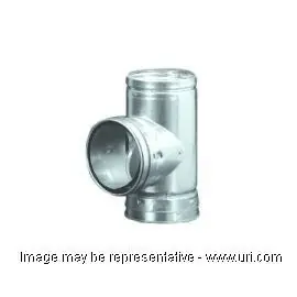 HART & COOLEY 016211 B Vent Tee 5 Inch x 5 Inch x 3 Inch