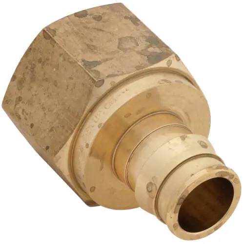 Uponor Wirsbo LF4577510 ProPEX LF Brass Female Threaded Adapter 3/4 PEX x 1 NPT