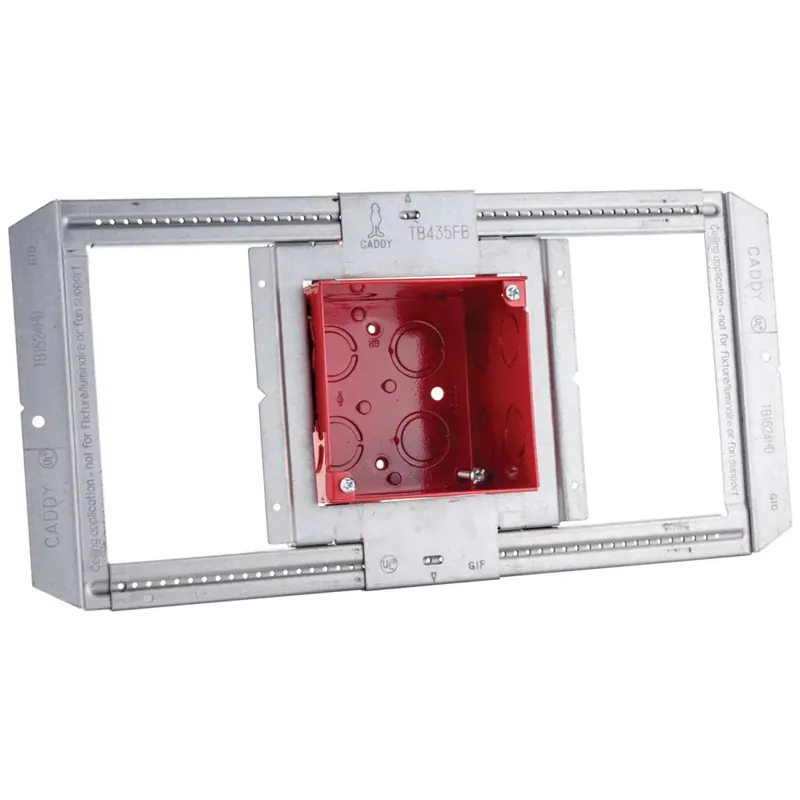 Erico TBFB Heavy Duty Telescoping Bracket Assembly with Fire Alarm Box