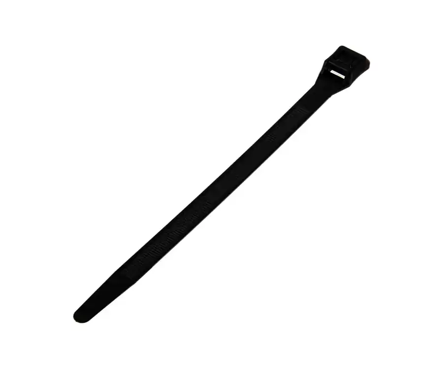 NELCO N-11-40-0-C Black Zip Ties