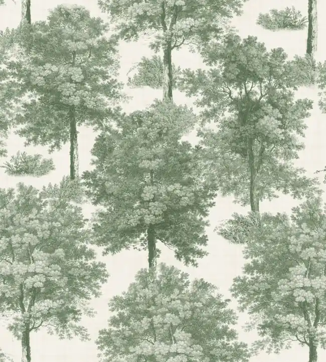 Approved B00348 Chestnut Tree Green Wallpaper