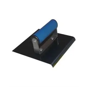 BONTRADETOUGH 22-726 Blue Steel Concrete Edger - 6 x 6 - 3/8 Radius - 12-Pack