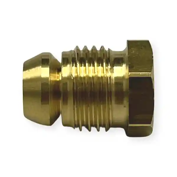 1/4'' Brass Pilot Nut