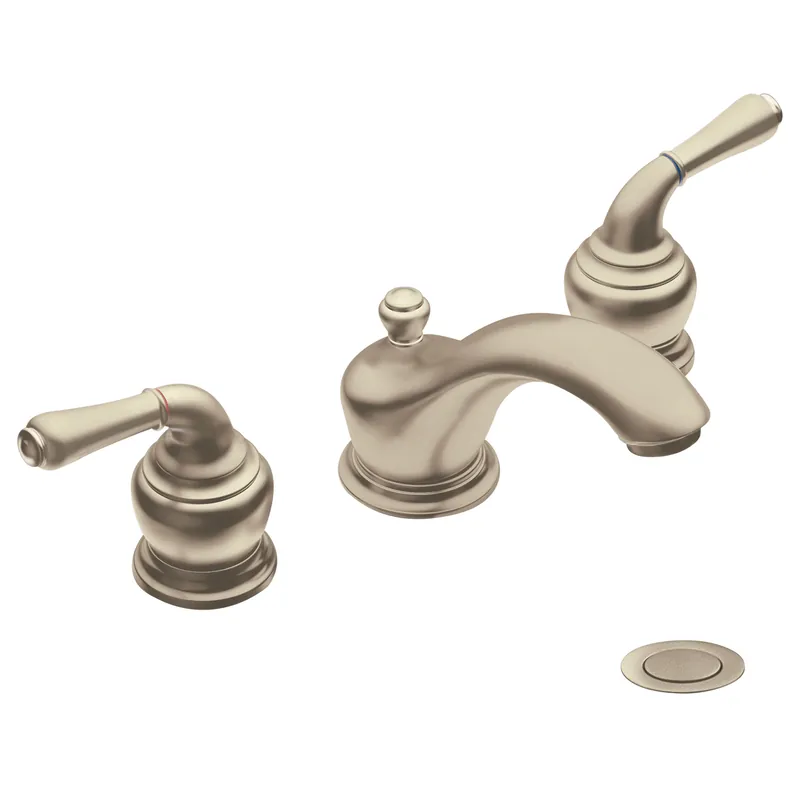 MOEN A4570 Monticello Two-Handle Low Arc Bathroom Faucet