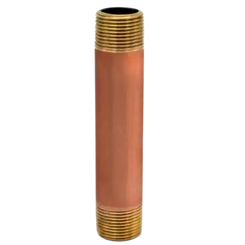 BRASS 311-205 3 x 3-1/2 No Lead Red Brass Nipple