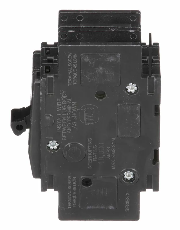 Telemecanique QOU260 Circuit Breaker, 60A, 2 Pole