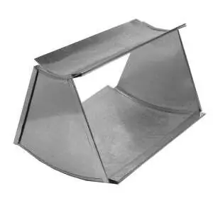 Gray Metal Products 20X12-120SD Slide Drive Trunk Elbow Square Throat 20" W x 12" H