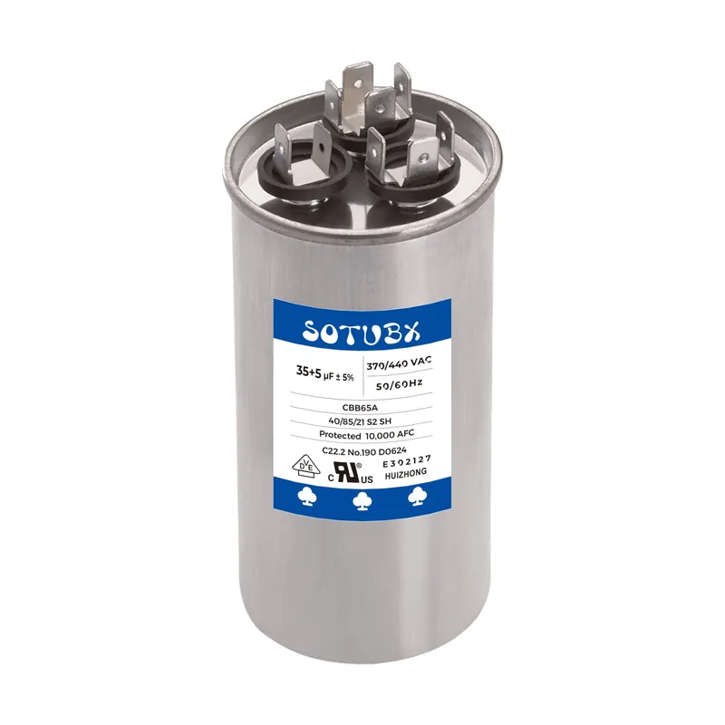 HEATINGVARIOUSMFG-GENERIC 5MFD-440V Dual Run Capacitor