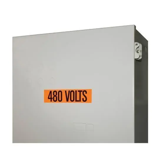 ABB WDT-5013 Conduit and Voltage Marker Card