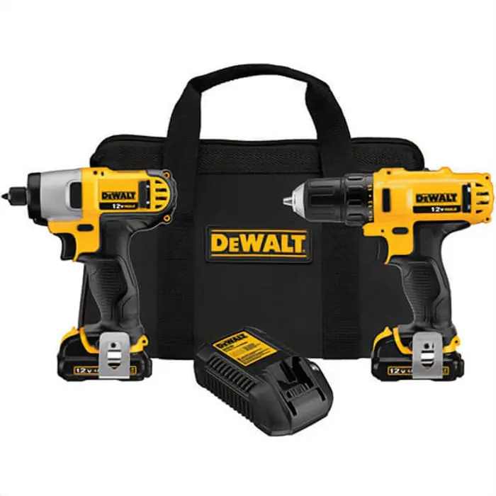 BLACK & DECKER DCK211S2 Compact Cordless Drill/Driver and Impact Driver Combo Kit