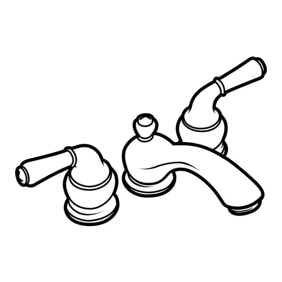 MOEN A4560ST Monticello Inspirations Two-Handle Lavatory Faucet