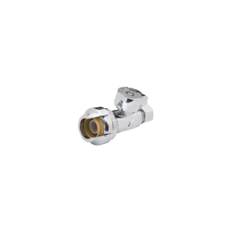 CASH-ACME 23037-0000LF Compression Straight Stop Valve 1/2 in. x 3/8 in.