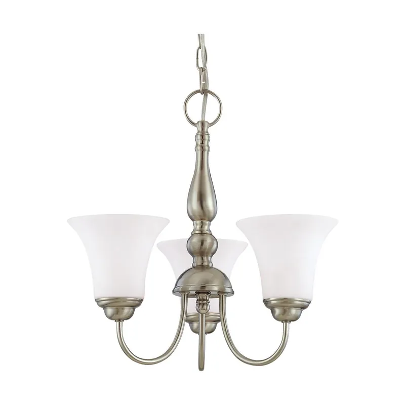 Nuvo Lighting 60/1821 Dupont 3-Light Chandelier