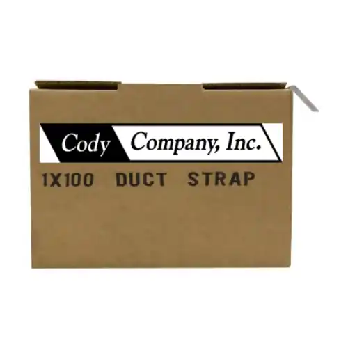 CODY 990241200 Cody 990 Series Non-Perforated Hanger Strap