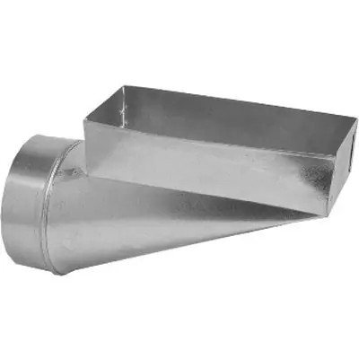 Gray Metal Products 10X4X4-112R Center End Boot