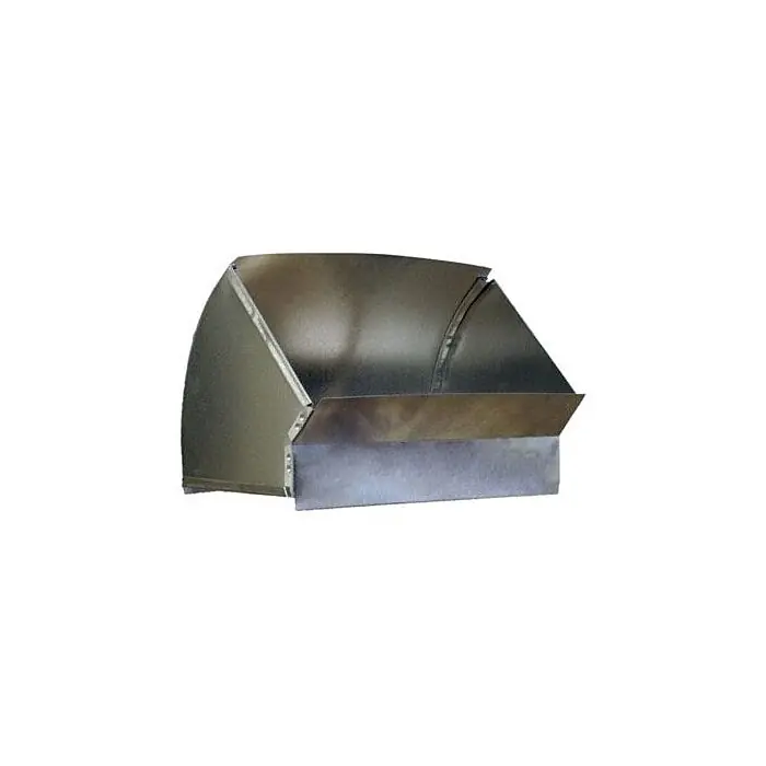 M&M Manufacturing 106-14 M&M Manufacturing Sheet Metal Trunk Duct Angle 45 Degree