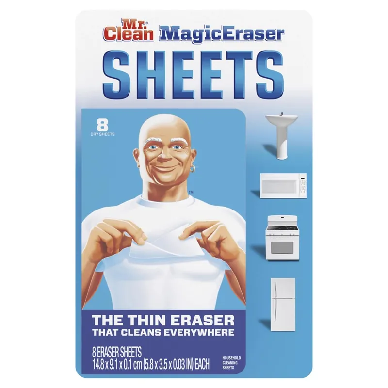 CLEAN 37000906568 Mr. Clean Magic Eraser Cleansing Sheet 8-Count