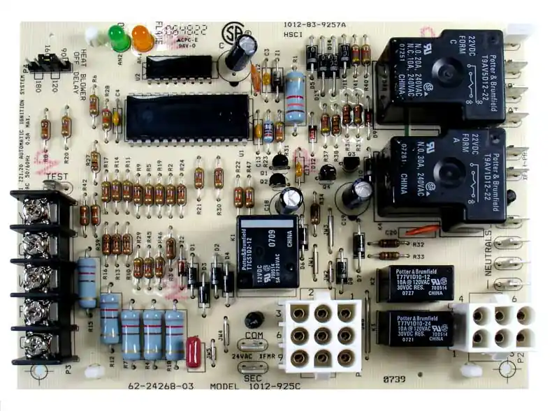 Ruud 62-24268-03 Integrated Furnace Control Circuit Board