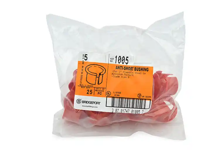 BRIDGEPORT 1005 Anti-Short Redhead Bushing Trade Size 5