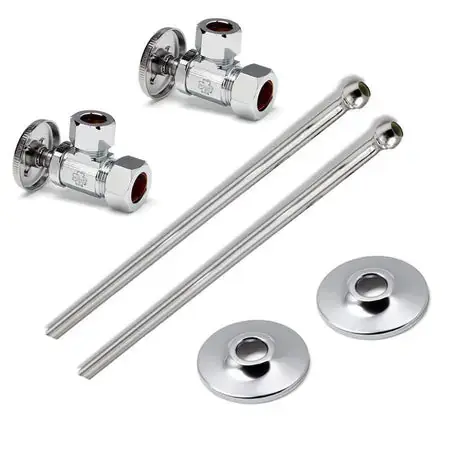 MCGUIRE LF2167CC Lavatory Supply Kit 1/2 in. Compression x 1/2 in. OD
