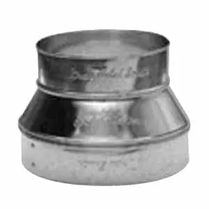 Gray Metal Products 14X8-311P Galvanized Plain Reducer 14 x 8 Inch