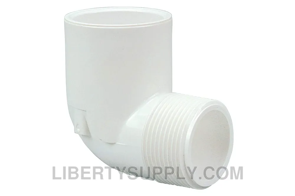 NIBCO 410-007 PVC Schedule 40 90-Degree Street Elbow