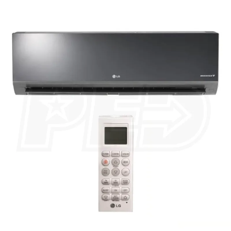 LG LAN090HSV4 Art Cool Mirror 9K BTU Wall Mounted Unit