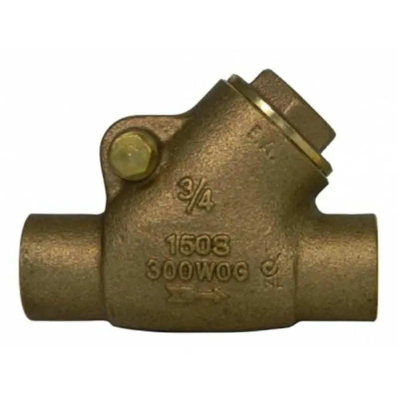 A Y MCDONALD 72051S Y-Pattern Swing Check Valve
