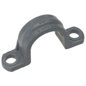 GRAYBAR 88054686 Carlon 2-Hole PVC Conduit Clamp 3/4 in.