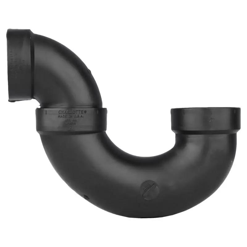 Charlotte Pipe and Foundry ABS00706X0800 2-Inch ABS P-Trap