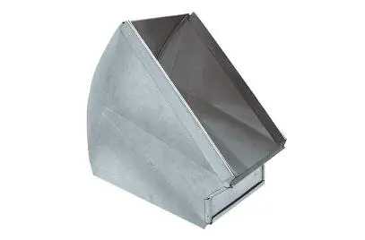 Southwark Metal 785 Southwark Metal 45 Flat Broadway Square Throat Trunk Angle 785