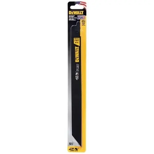 BLACK & DECKER DWA41812 Reciprocating Saw Blade 12 Inches 14-18 TPI