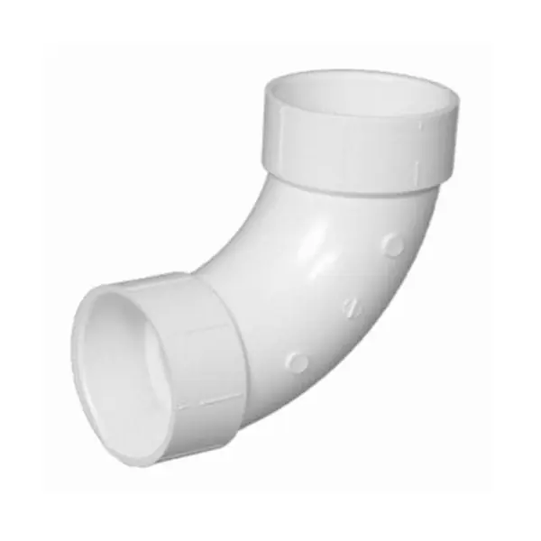 CHARLOTTE PVC003041400 Charlotte PVC003041400 6-Inch Long Sweep 90-Degree Elbow REPLACEMENT MPN