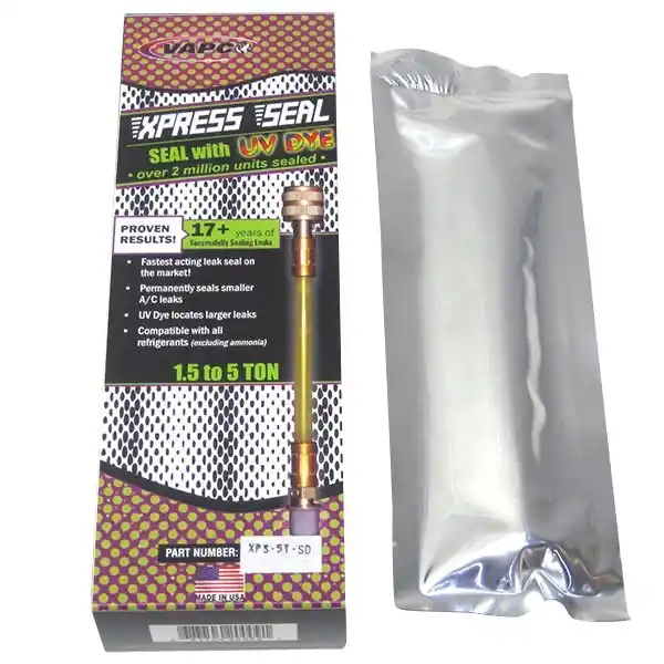 Vapco Products XPS-5T-DYE Xpress Seal Refrigerant Sealant with UV Dye