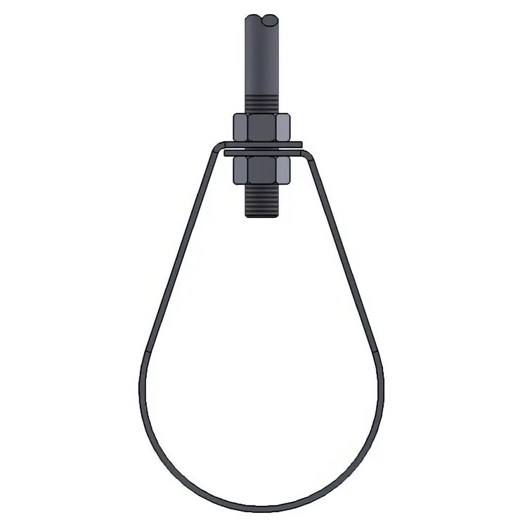 HANGERS 31B0500 Band Hanger 5 Inch IPS Plain