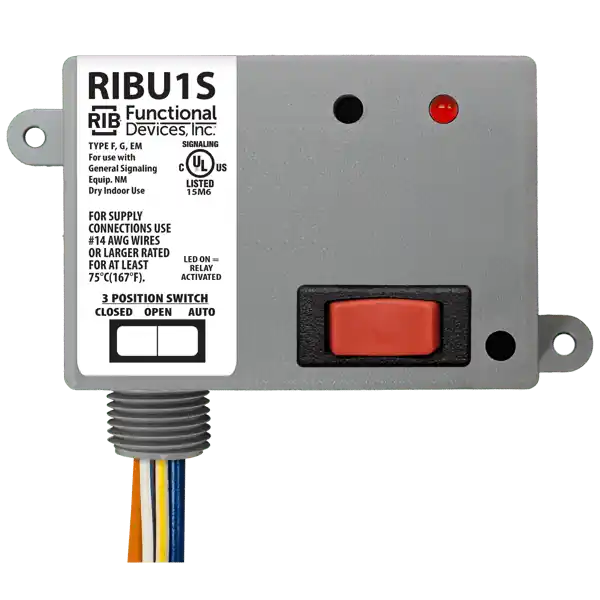 DIVERSITECH RIBU1S Enclosed Pilot Relay